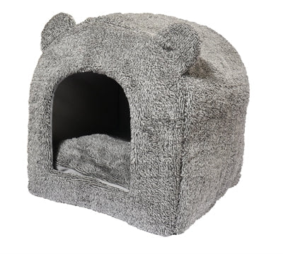 40 Winks Iglu Teddy Grau 38X38X40 CM